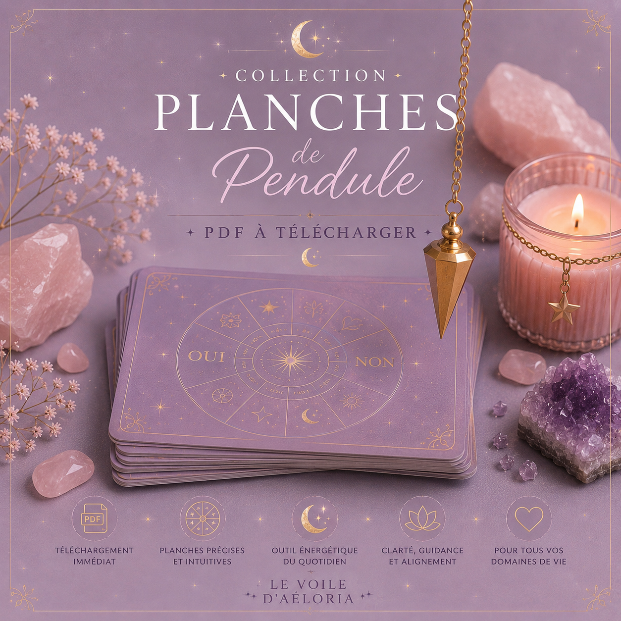 🔮Planches de pendule PDF