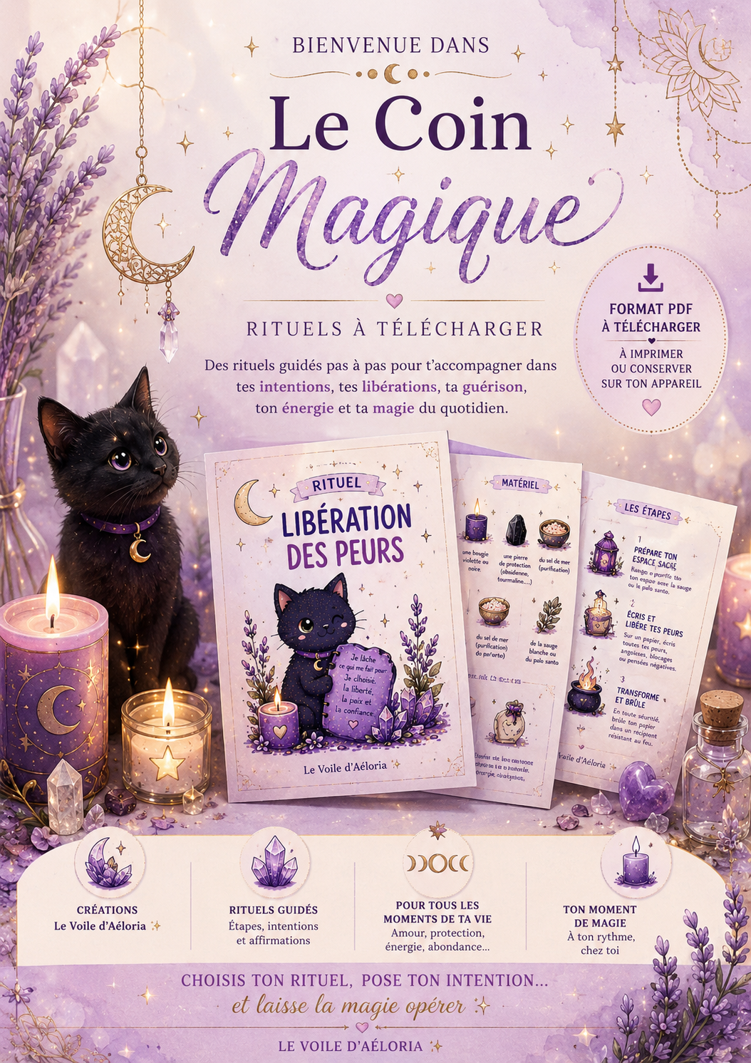 Entre dans le Coin Magique✨ – Rituels à télécharger