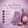 ✨Question unique. 🔮