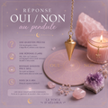 ✨ Réponse Oui/Non au pendule 🌙