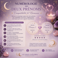 💕Numérologie des deux prénoms