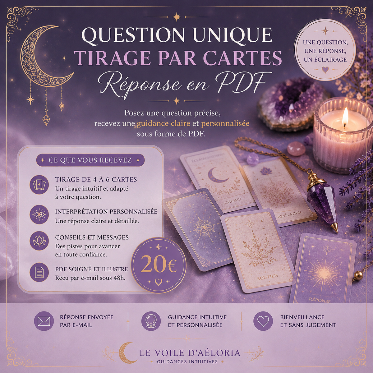 ✨Question unique. 🔮