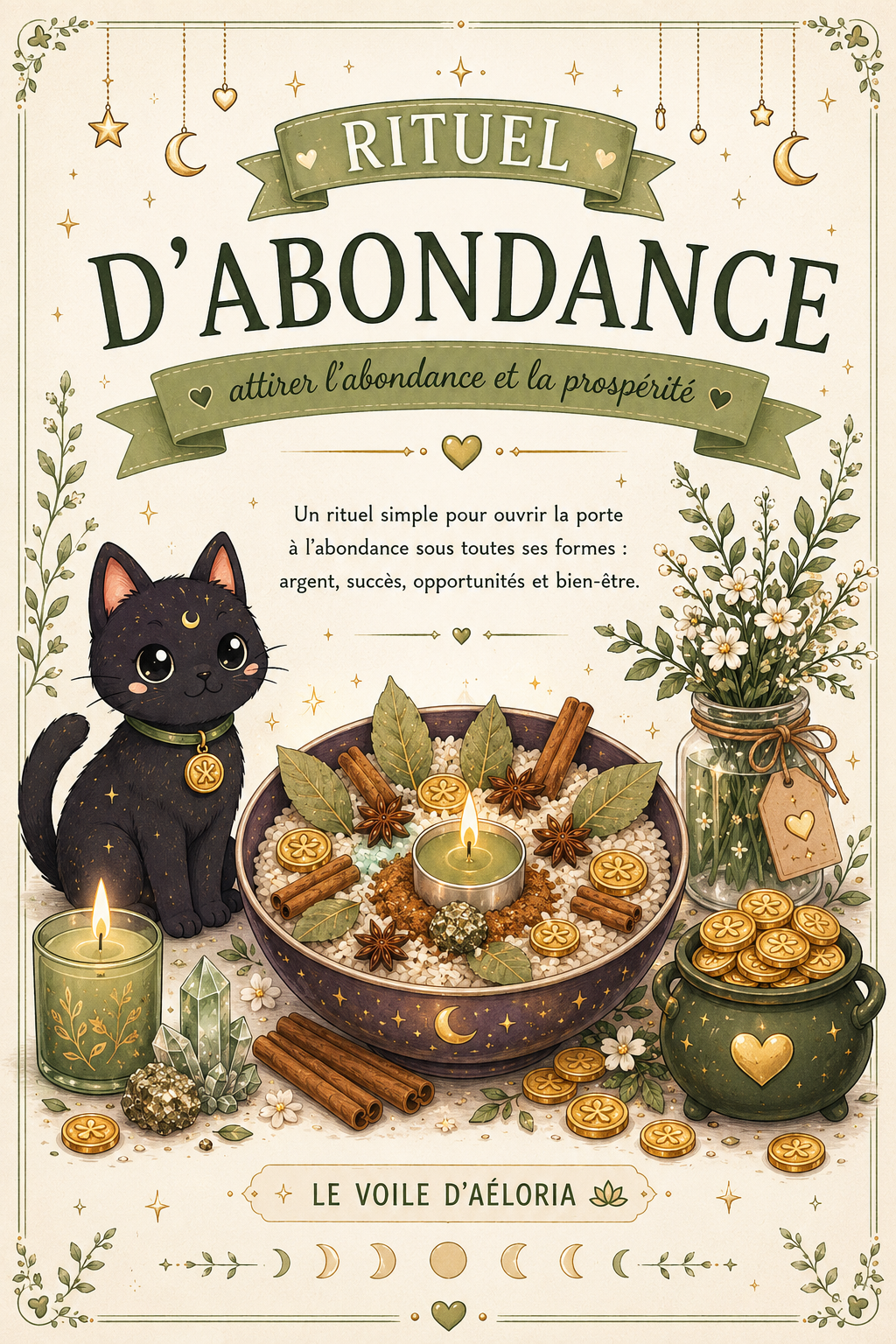 Rituel d’Abondance 🍀– Attirer l’Abondance & la Prospérité | PDF