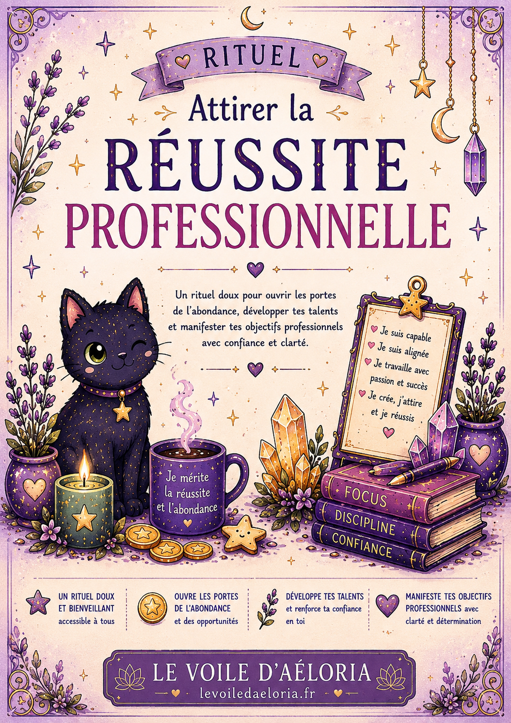 Rituel pour Attirer la Réussite Professionnelle ✨ – PDF