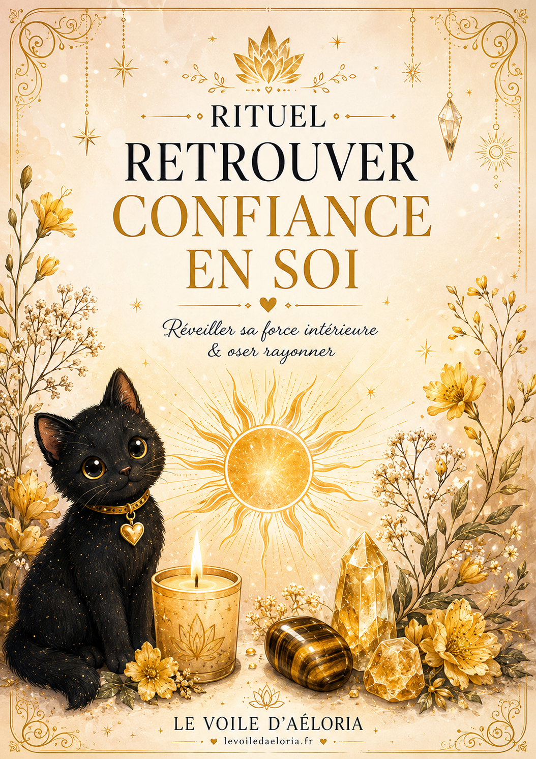 Rituel Retrouver Confiance en Soi 🌟– Force intérieure ☀️& Estime de soi | PDF