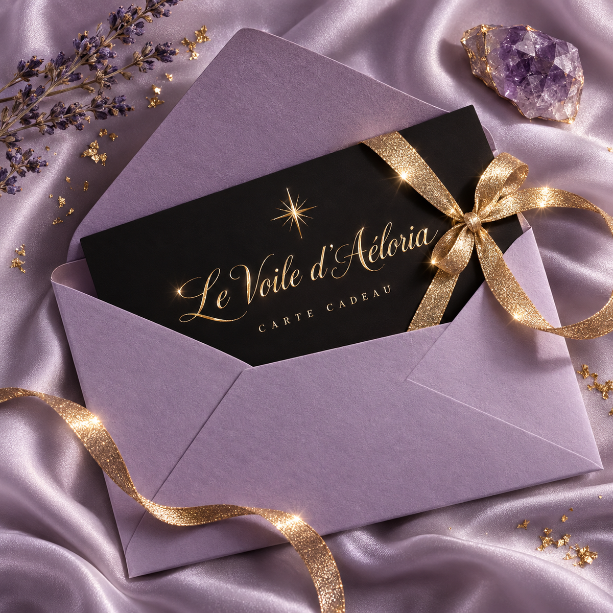 Carte cadeau                                Le Voile d’Aéloria ✨