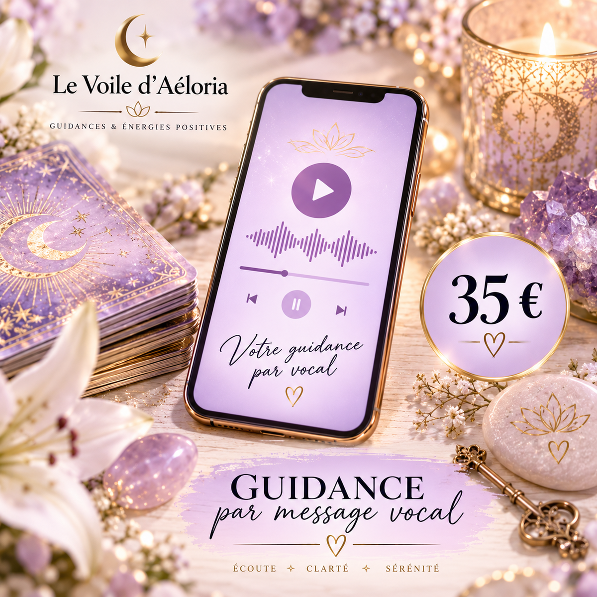 🎧 Guidance personnalisée par message vocal 💝